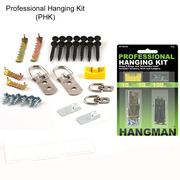 Electriduct Picture Hanging Kit w/Bear Claw Hanger w/ Locator + Level HM-PHK